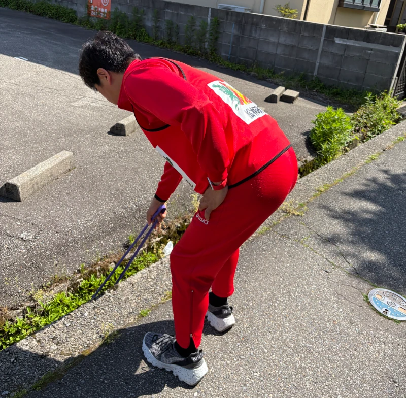 パートンプロジェクト ごみ拾い活動の様子
